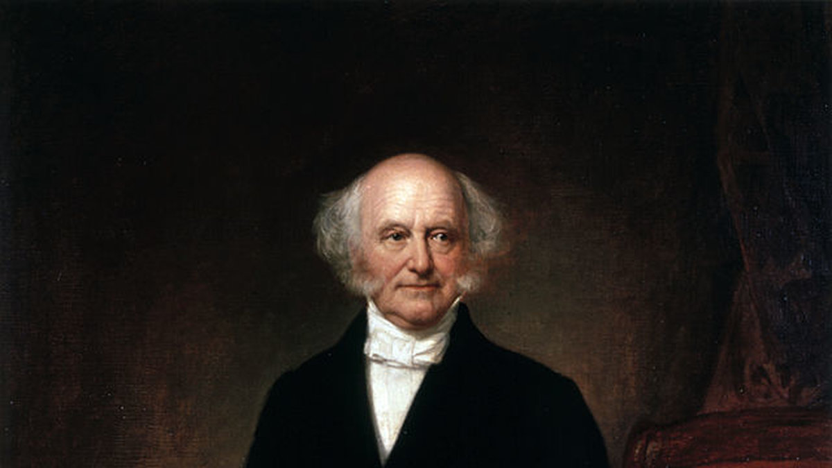 Martin Van Buren. President mellan 1837-1841.